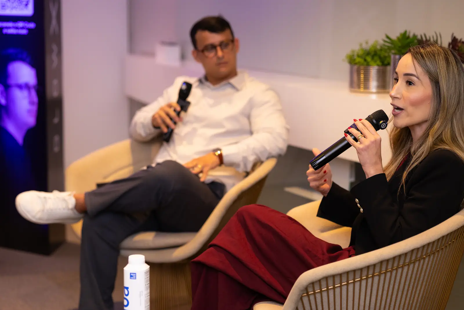 Encontro GlowX com clientes e convidados